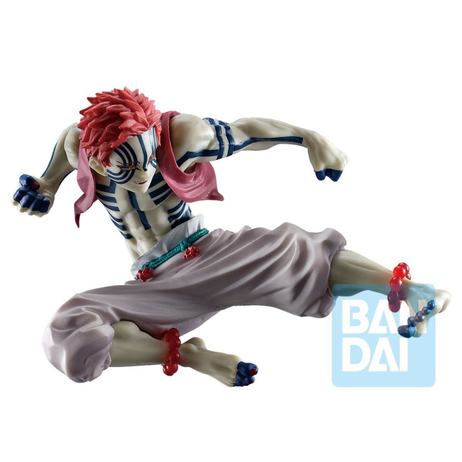 Figures Bandai | Akaza (-Shake The Sword Burn Your Heart-) Ichibansho Figure