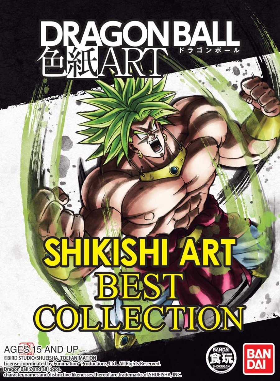 Figures Bandai | Dragon Ball Shikishi Art Best Collection, Bandai Shikishi Art Random