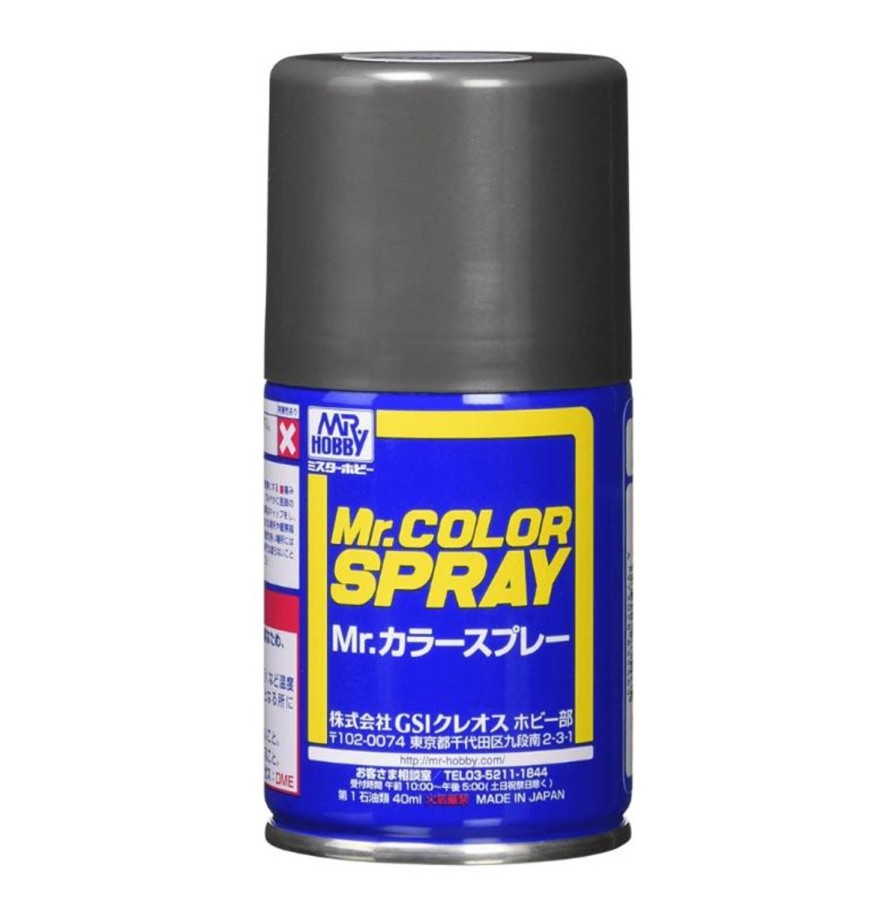 Hobby Supplies GSI | Mr Color Spray - S28 Steel (Metallic/Primary)