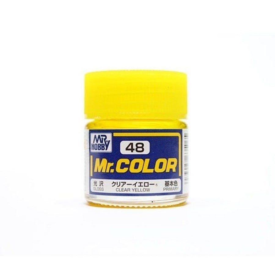 Hobby Supplies Bandai | Mr. Color 48 - Clear Yellow (Gloss/Primary)