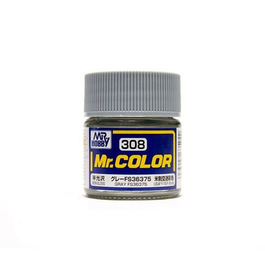 Hobby Supplies GSI | Mr. Color 308 Gray Fs36375 (Semi-Gloss/Aircraft)