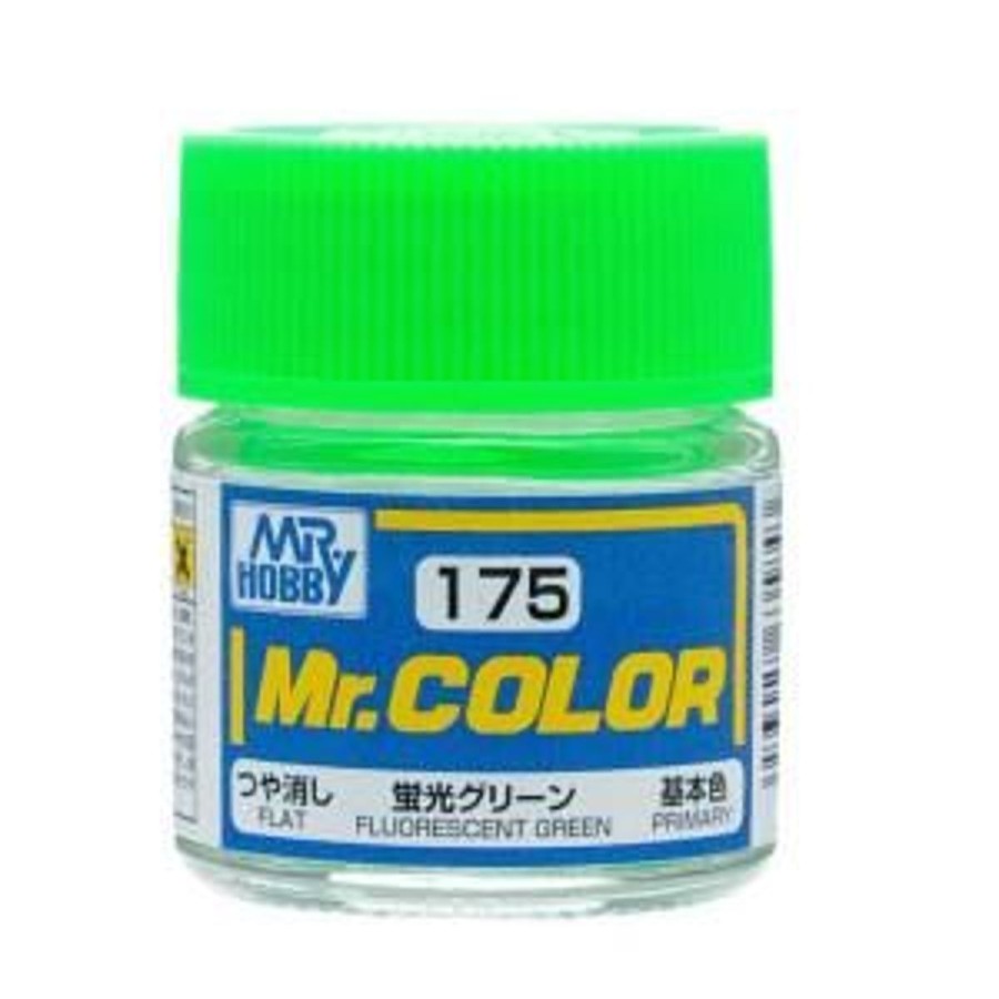 Hobby Supplies GSI | Mr. Color 175 - Fluorescent Green (Gloss/Primary)