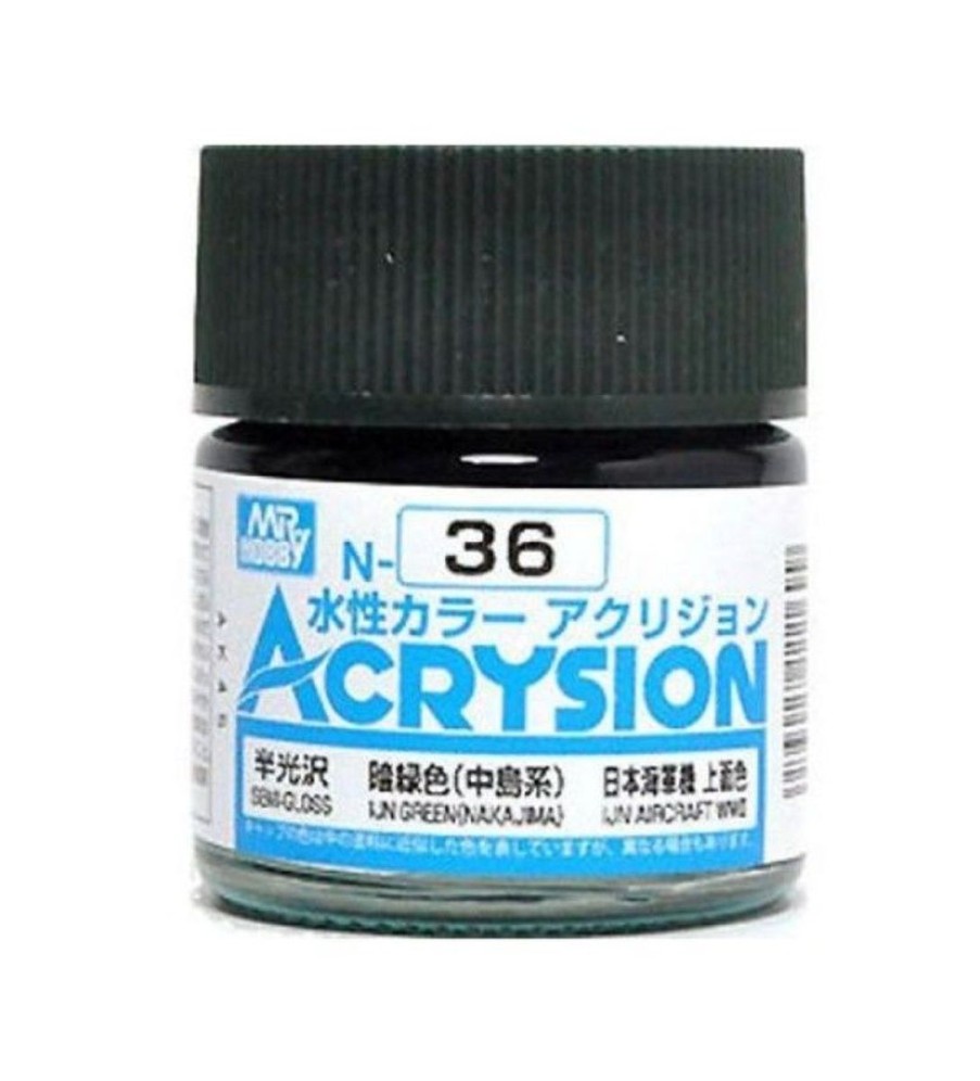 Hobby Supplies GSI | Acrysion N36 - Ijn Green Nakajima (Semi-Gloss/Aircraft)