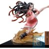 Figures Bandai | Nezuko Kamado Demon Form Advancing Version (The City Where Demons Dwell) Ichibansho Figure