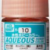 Hobby Supplies GSI | Aqueous Hobby Color Metallic Copper 10Ml Bottle