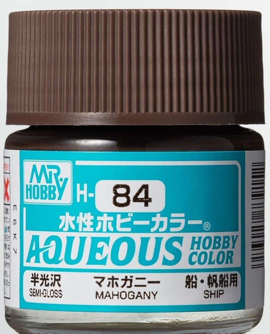 Hobby Supplies GSI | Aqueous Hobby Color Semi-Gloss Mohagany 10Ml Bottle