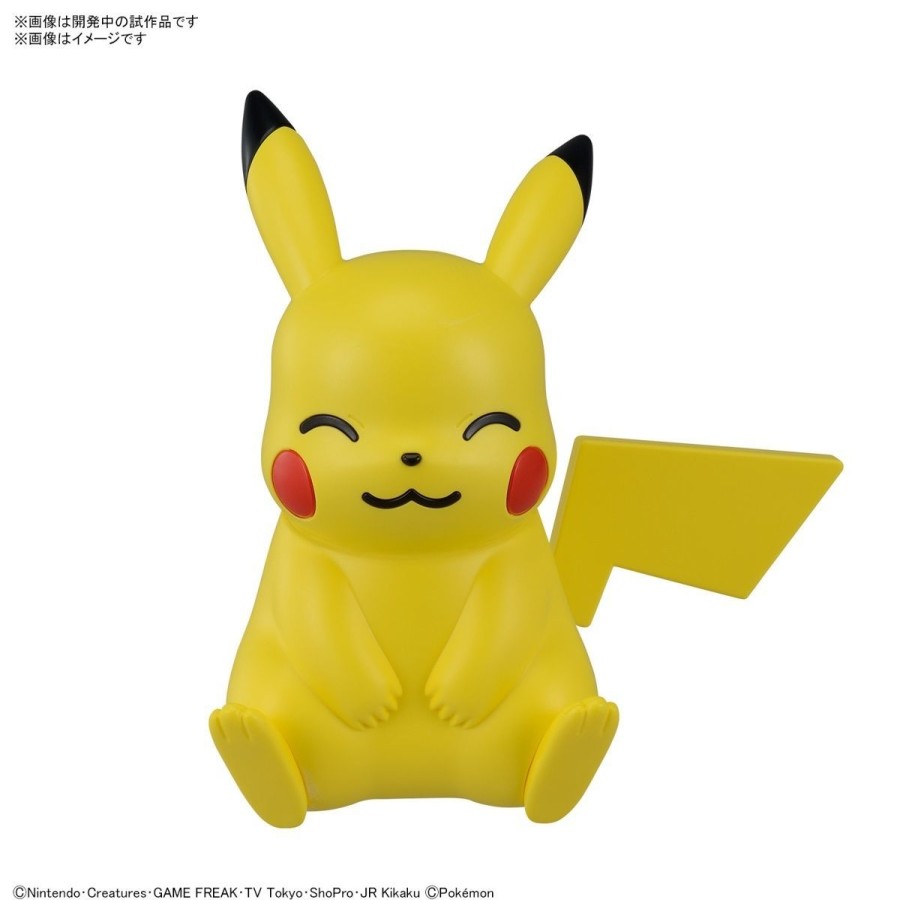 Hobby Bandai | 16 Pikachu (Sitting Pose) Pokemon Model Kit Quick!!