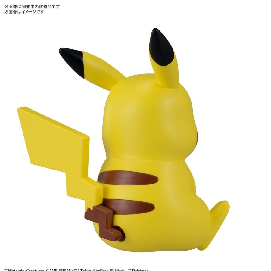 Hobby Bandai | 16 Pikachu (Sitting Pose) Pokemon Model Kit Quick!!