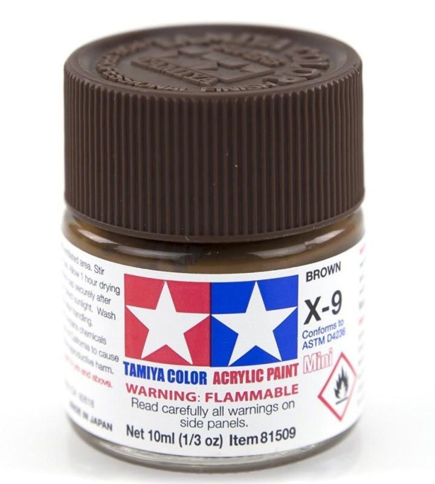 Hobby Supplies Tamiya | X9 Brown Mini