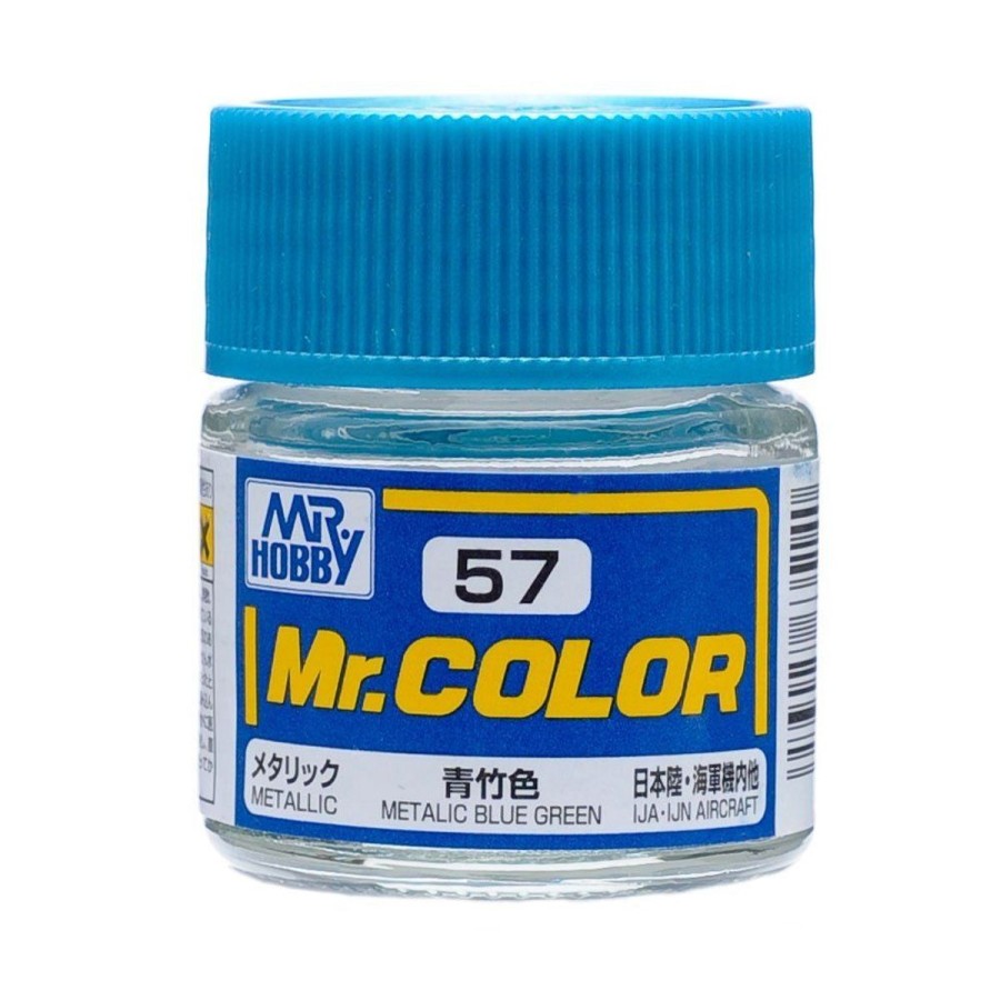 Hobby Supplies GSI | C57 Metallic Blue Green 10Ml Bottle