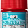 Hobby Supplies GSI | Aqueous Hobby Color Flat Red 10Ml Bottle