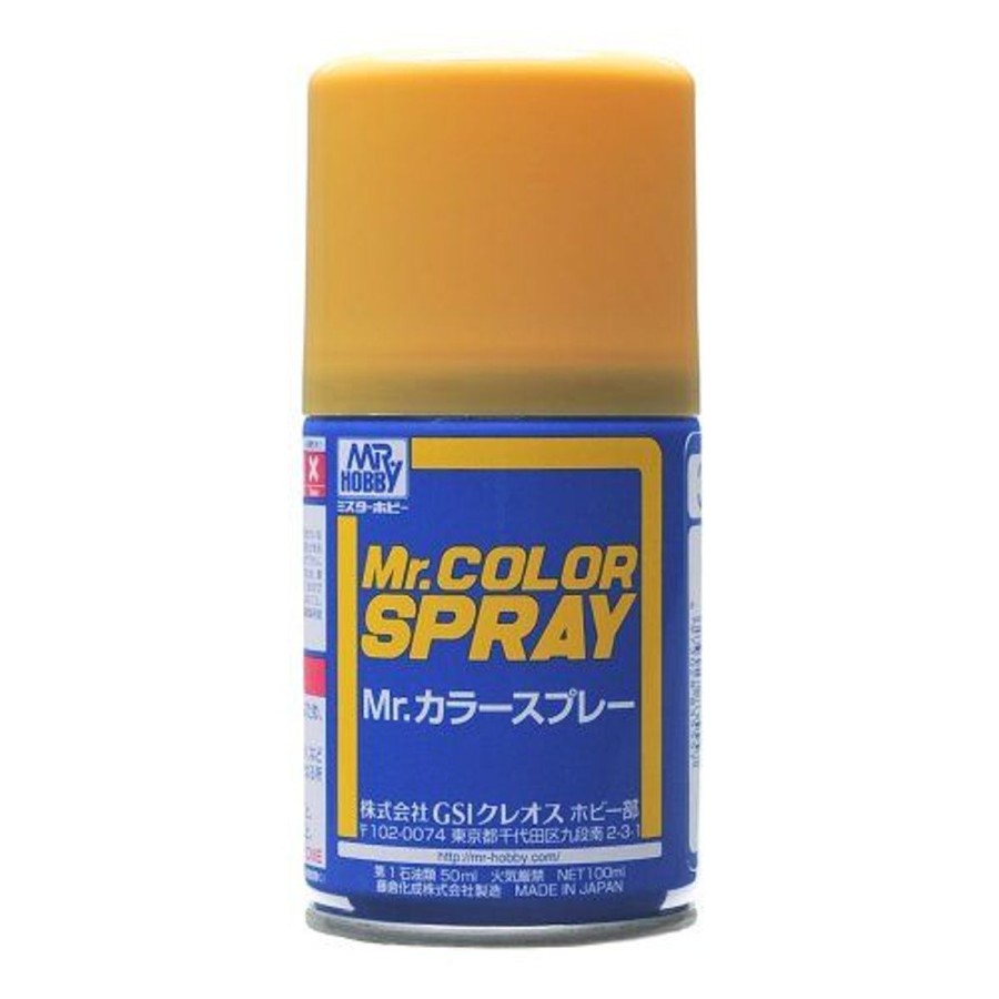 Hobby Supplies GSI | Mr Color Spray - S39 Dark Yellow (3/4Flat/Tank)