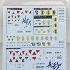 Hobby Supplies Bandai | 53 Hguc 0800 Series Federation Gundam Decal