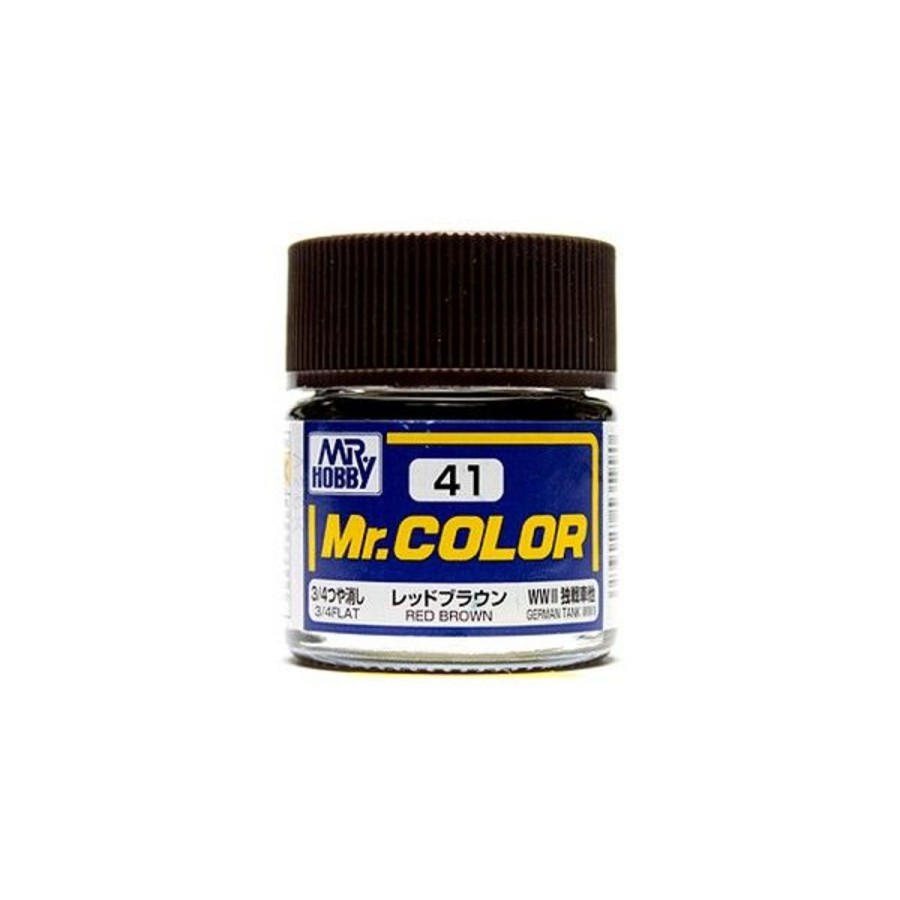 Hobby Supplies GSI | Mr. Color 41 - Red Brown (Flat/Tank)