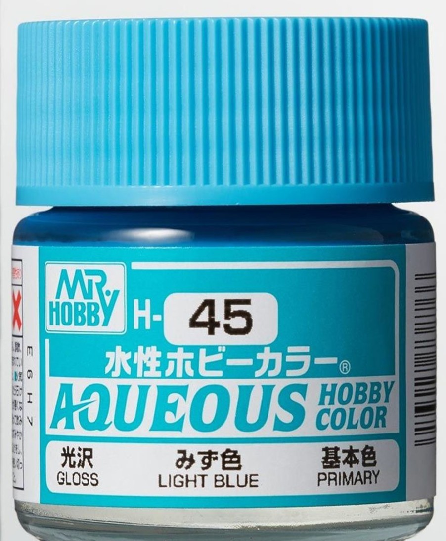 Hobby Supplies GSI | Aqueous Hobby Color Gloss Light Blue 10Ml Bottle