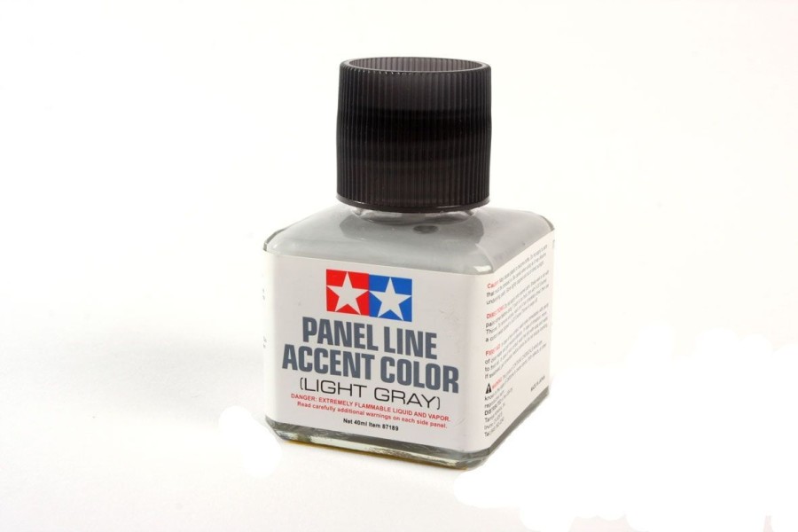 Hobby Supplies Tamiya | Light Gray Panel Line Accent