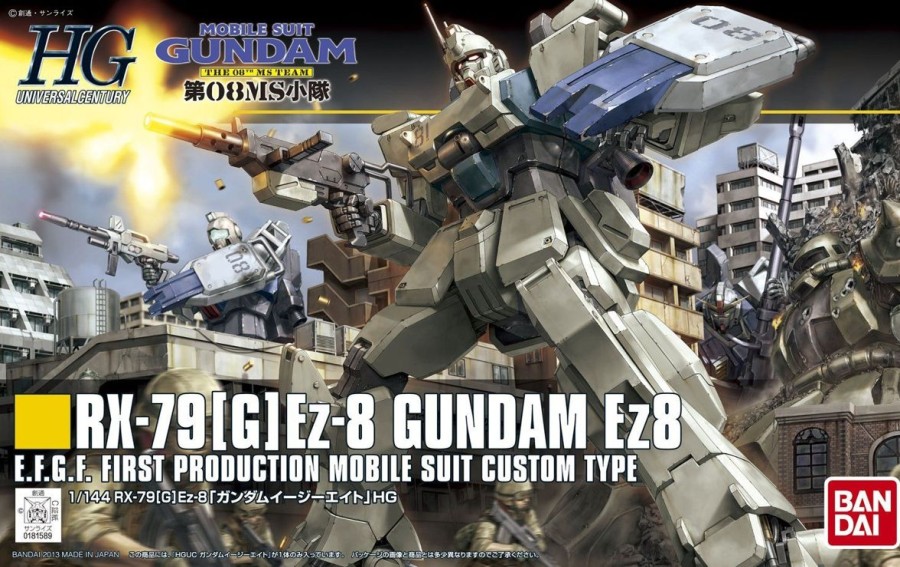 Hobby Bandai | Hguc Gundam Ez8 Model Kit 1/144 Scale