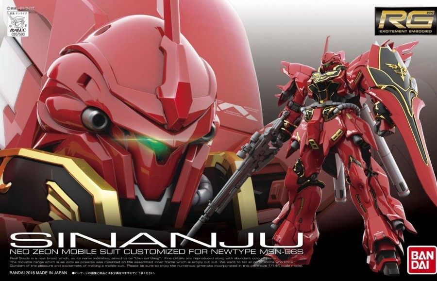 Hobby Bandai | Msn-06S Sinanju Rg