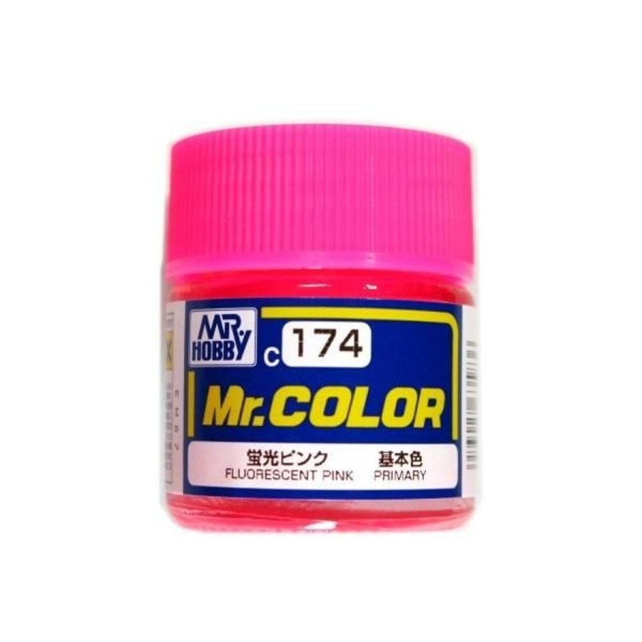 Hobby Supplies GSI | Mr. Color 174 - Fluorescent Pink (Gloss/Primary)