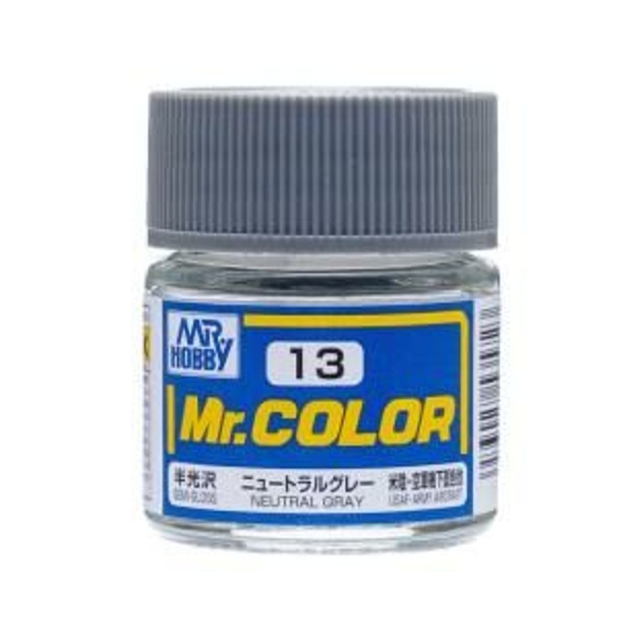 Hobby Supplies GSI | Mr. Color 13 - Neutral Gray (Semi-Gloss/Aircraft)