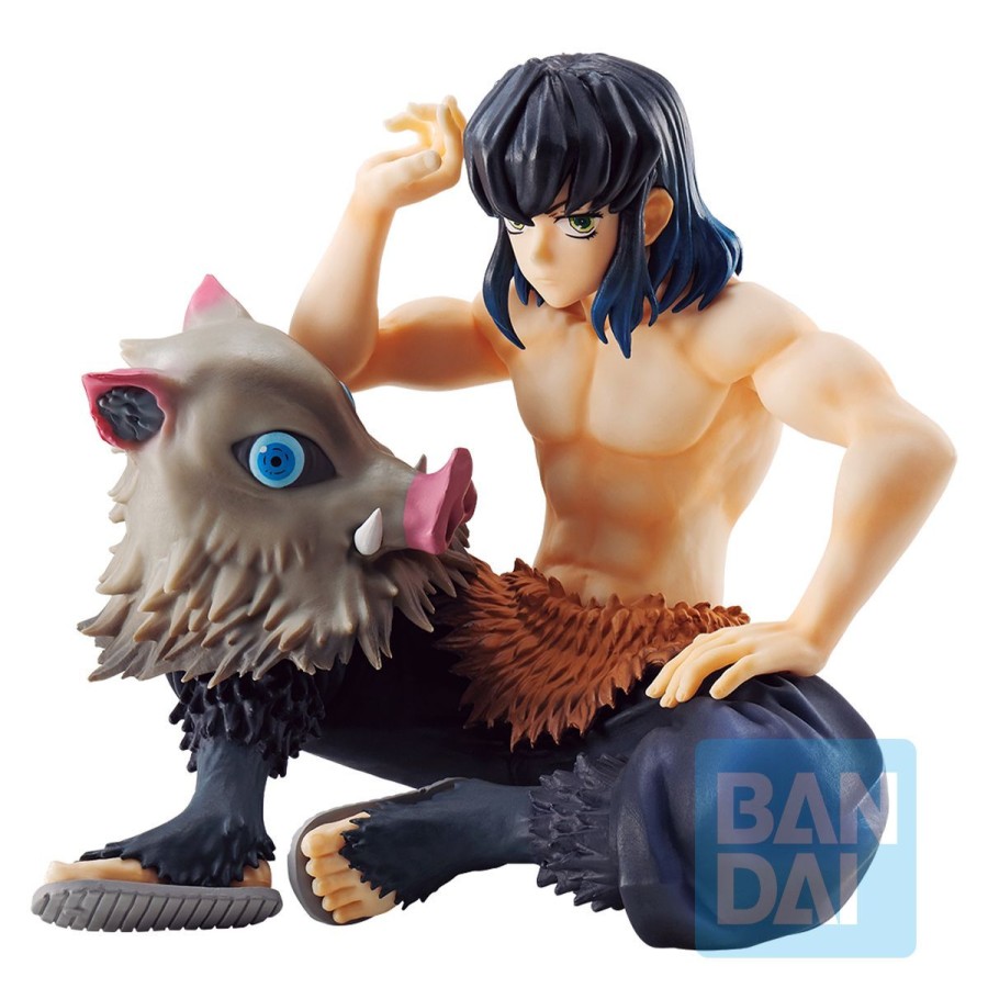 Figures Bandai | Inosuke Hashibira (Tengen Uzui Is Here!) Ichibansho Figure