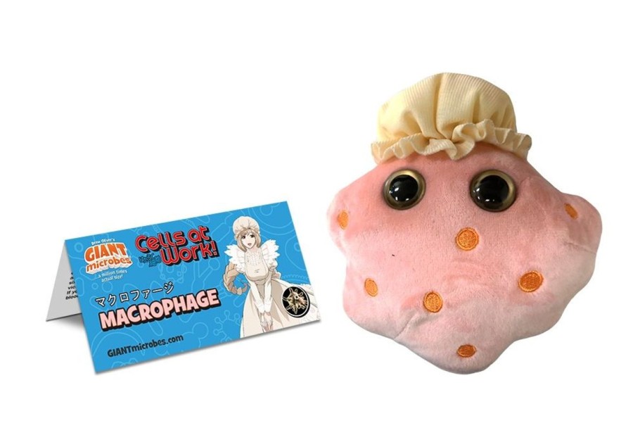 Figures ANIPLEX | Cells At Work! X Giantmicrobes - Macrophage Plush