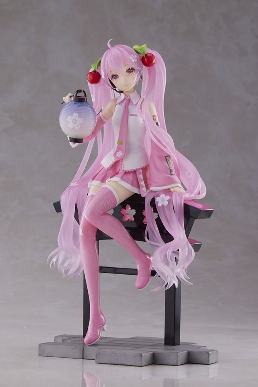 Figures Taito | Sakura Miku Amp+ Figure Sakura Lantern Ver. Prize Figure