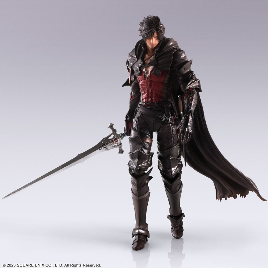 Figures Square Enix | Clive Rosfield And Torgal Bring Arts Action Figure