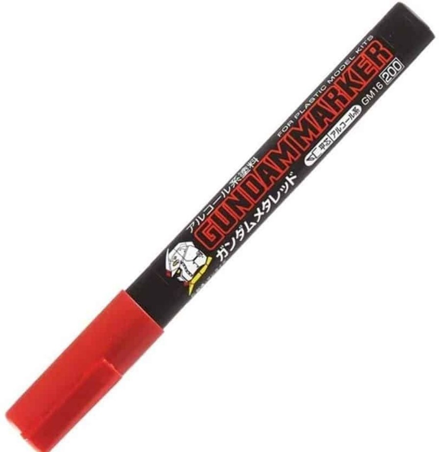 Hobby Supplies GSI | Gundam Marker Metallic Gundam Red