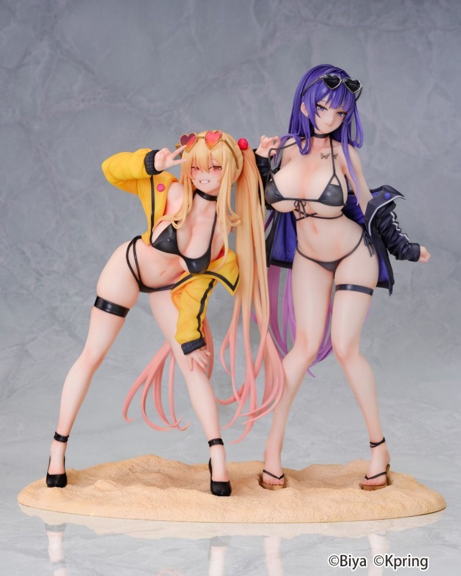 Figures Gentlemen | Yuna And Sayuri Set W/Special Base