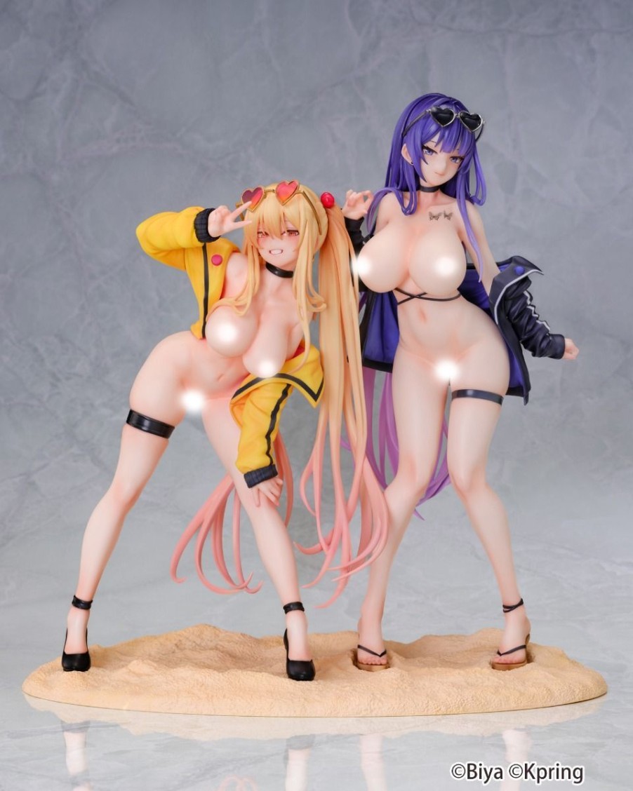 Figures Gentlemen | Yuna And Sayuri Set W/Special Base