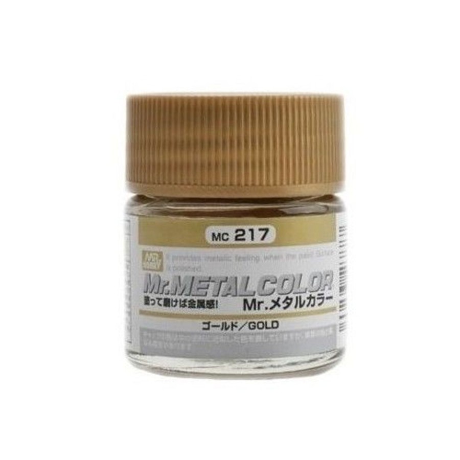 Hobby Supplies GSI | Mr Metal Color Gold 10Ml