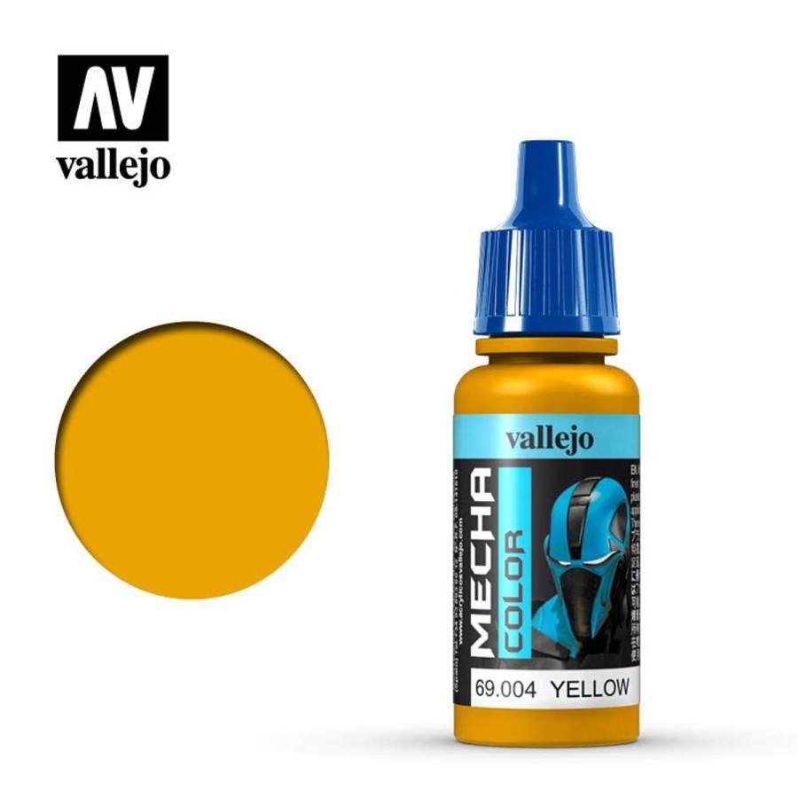 Hobby Supplies Vallejo | Vallejo Mecha Color Yellow 17Ml