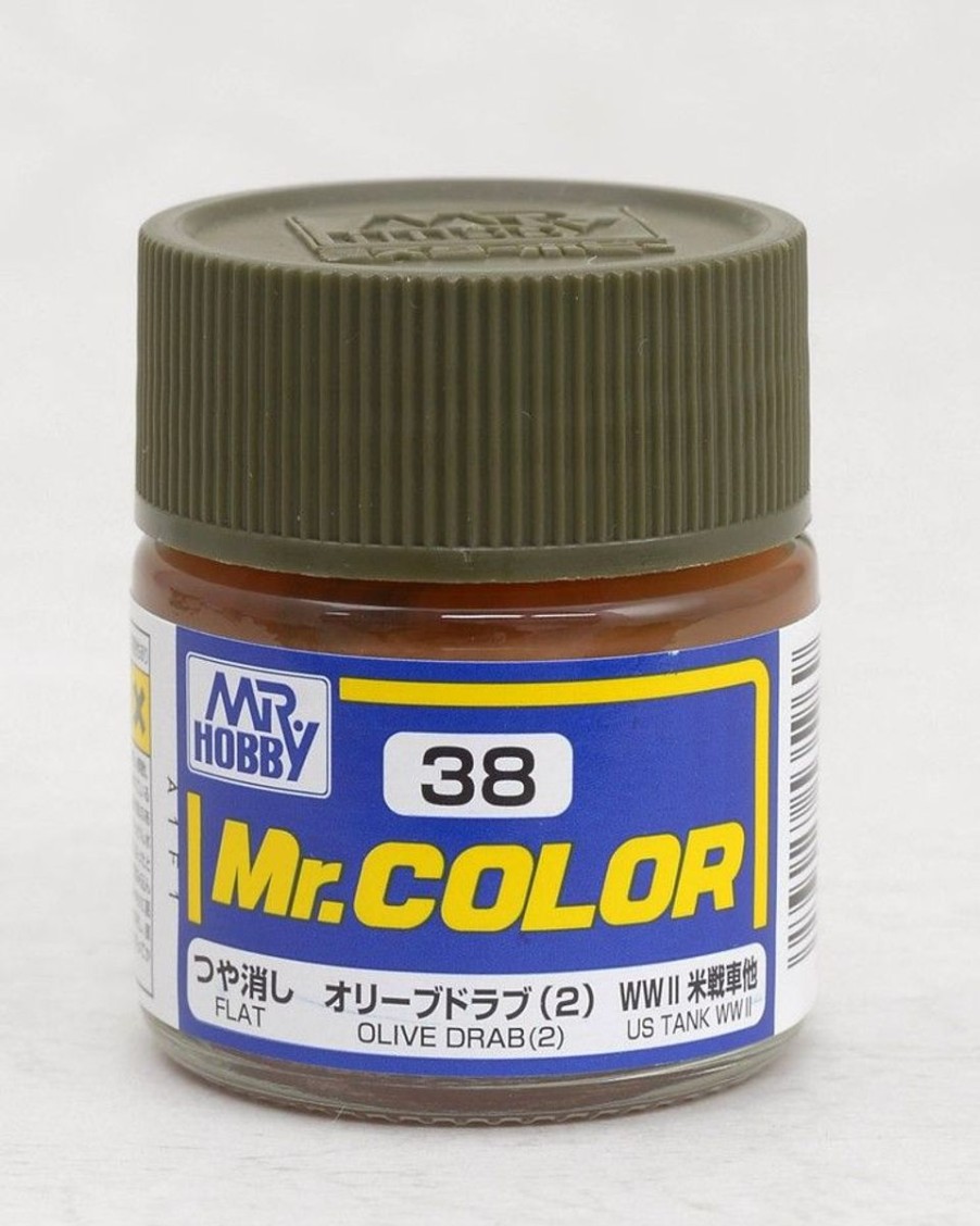 Hobby Supplies GSI | Mr Color Flat Olive Drab (2)