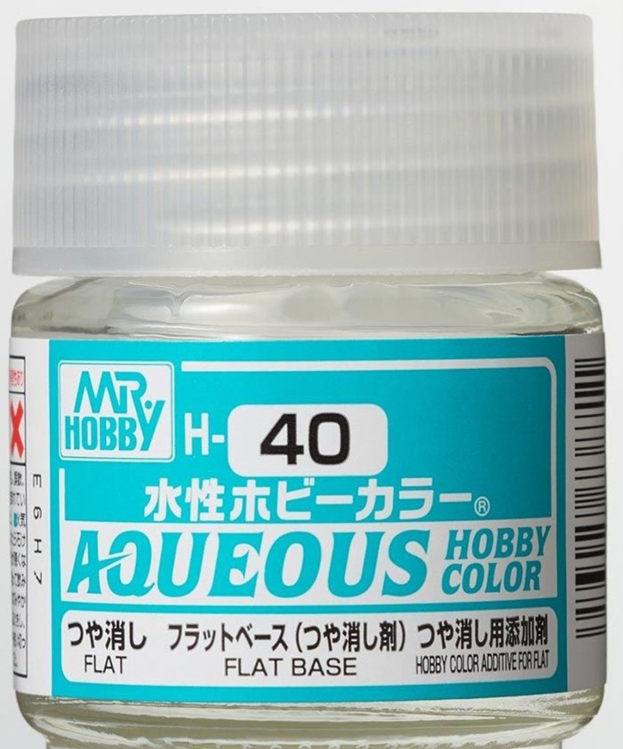 Hobby Supplies GSI | Aqueous Hobby Color Gloss Flat Base 10Ml Bottle