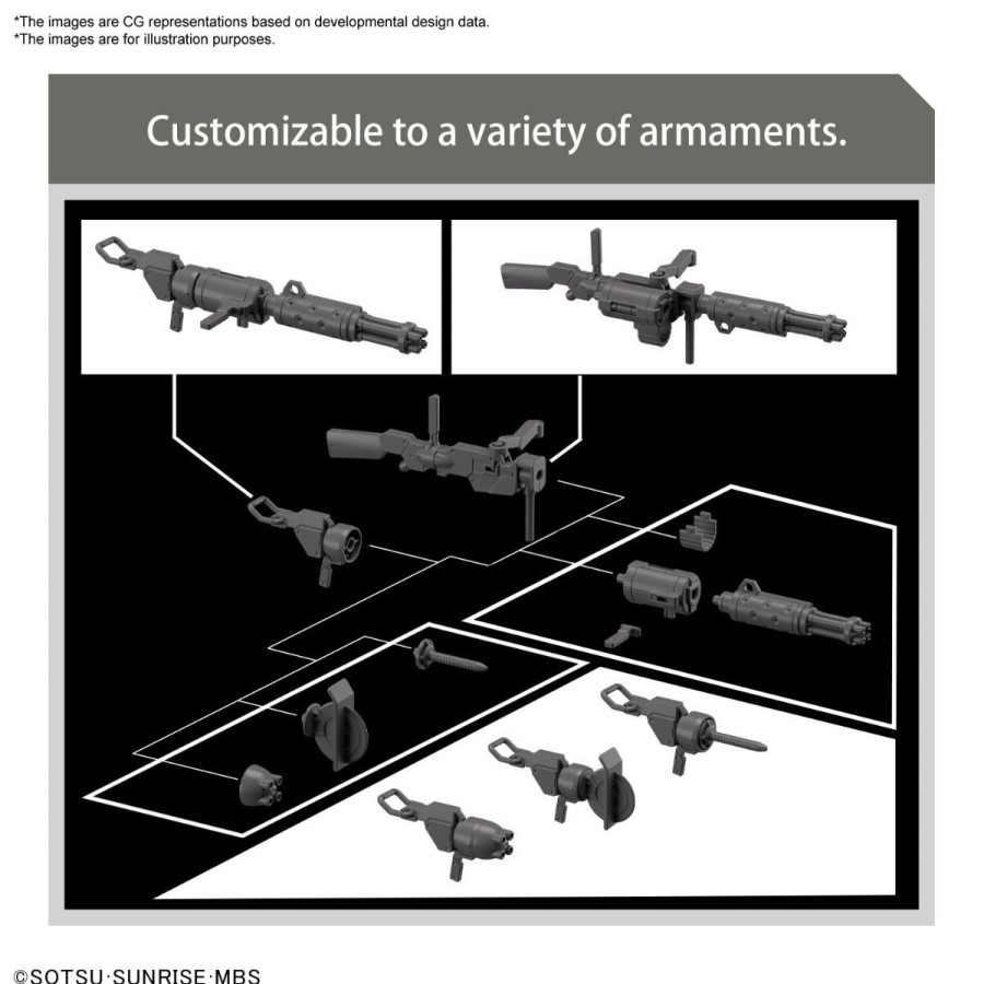 Hobby Bandai | Expansion Parts Set For Demi Trainer Hg 1/144