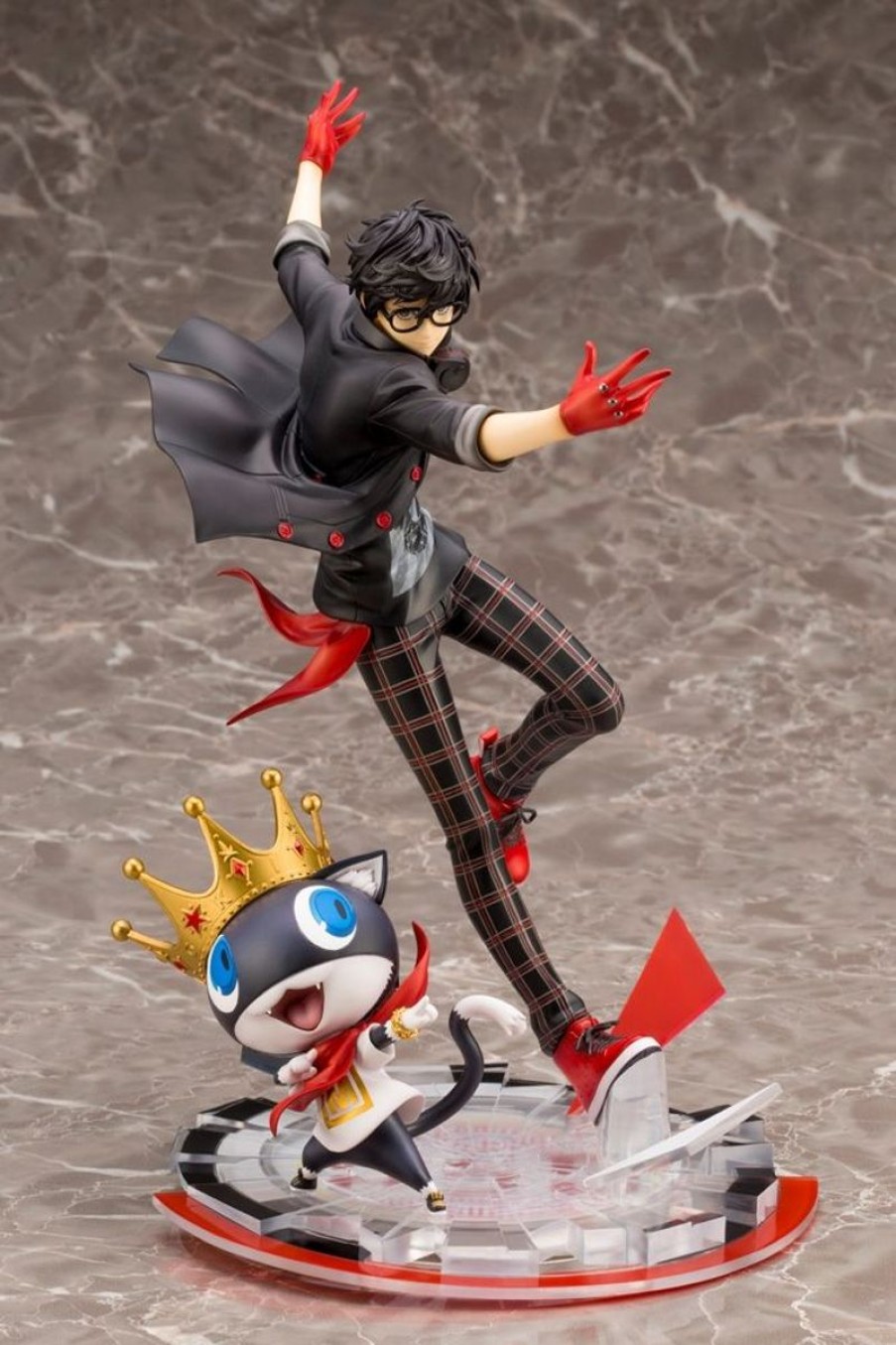 Figures Kotobukiya | Persona 5: Dancing Star Night Hero&Morgana Artfx J