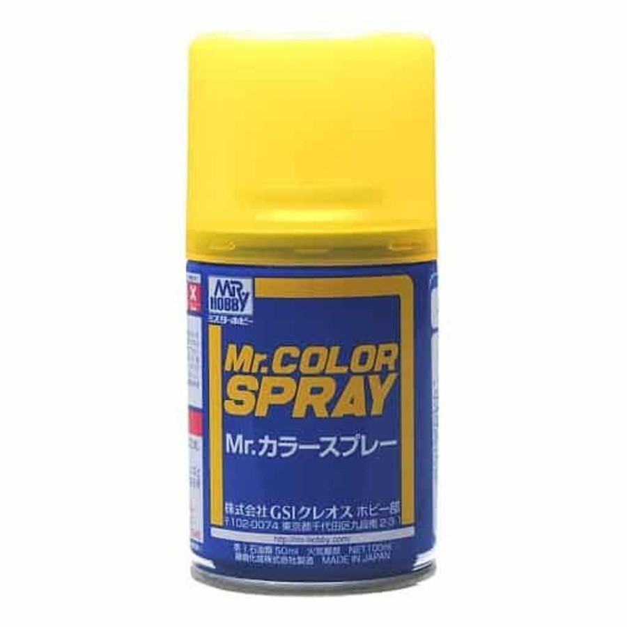 Hobby Supplies GSI | S48 Gloss Clear Yellow 100Ml , Mr. Color Spray