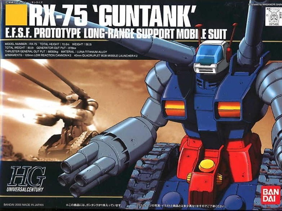 Hobby Bandai | Rx-75 Guntank Mobile Suit Hg