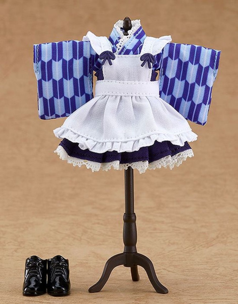 Figures GoodSmile | Nendoroid Doll: Outfit Set (Japanese-Style Maid - Blue)