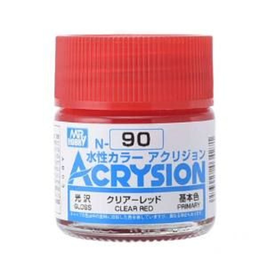 Hobby Supplies GSI | Acrysion N90 - Clear Red (Gloss/Primary)