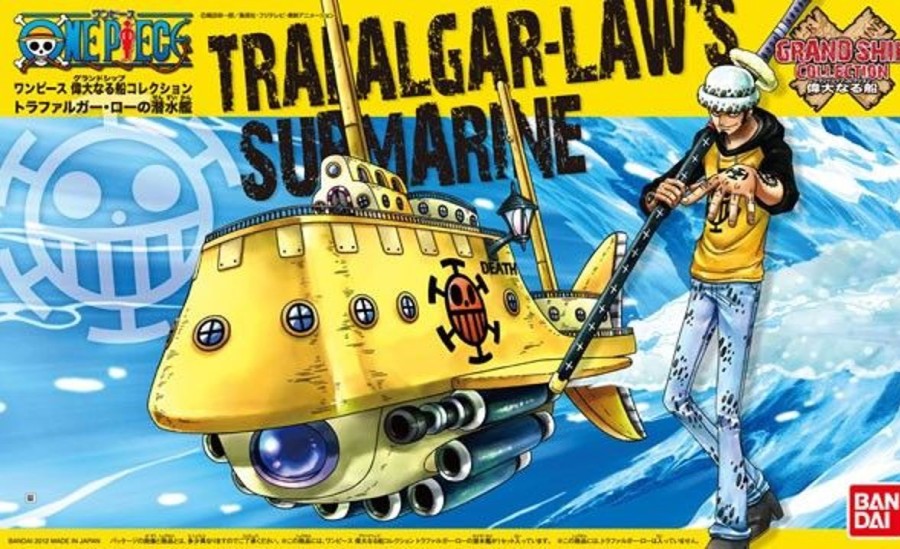 Hobby Bandai | One Piece Trafalgar Law'S Submarine, Grand Ship Collection