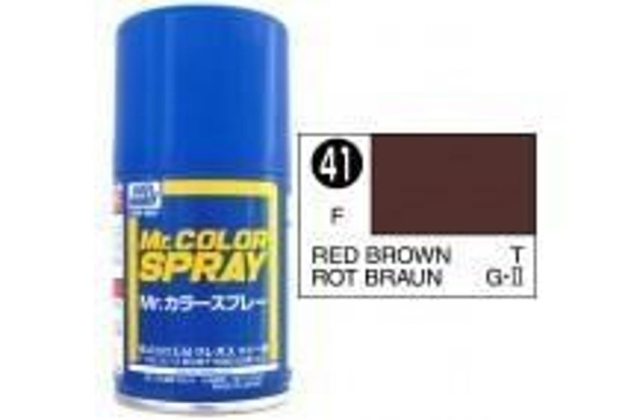 Hobby Supplies Bandai | S41 Flat Red Brown