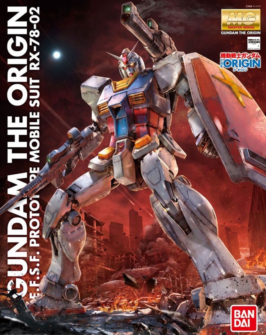 Hobby Bandai | Rx-78-02 Gundam Mg 1/100 Model Kit