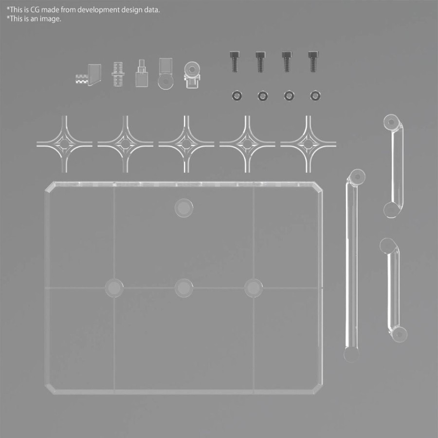 Hobby Bandai | Action Base 8 Clear Color