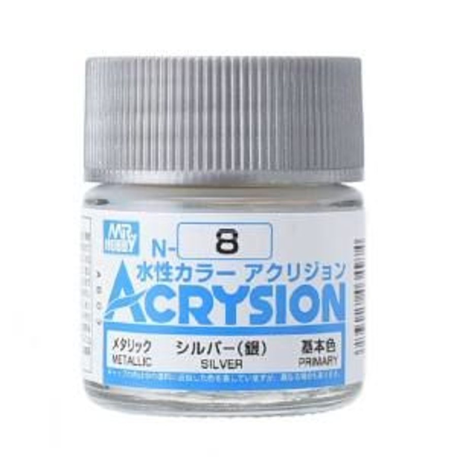 Hobby Supplies GSI | Acrysion N8 - Silver (Metallic/Primary)