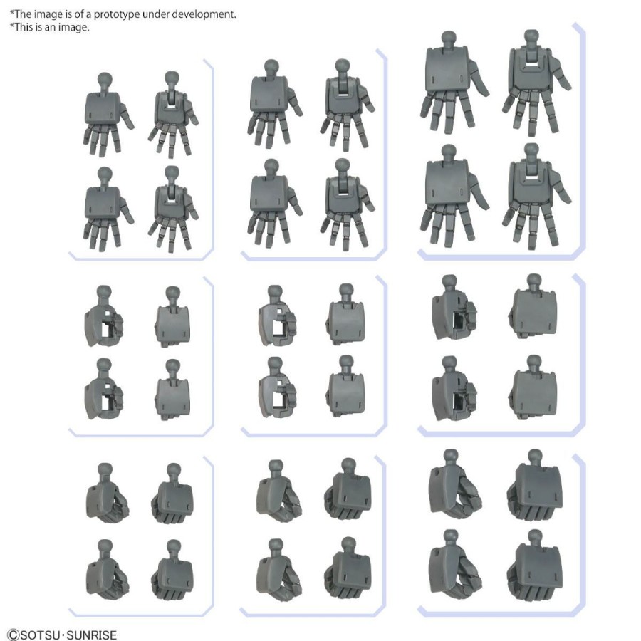 Hobby Bandai | Option Parts Set Gunpla 03 Build Hands Edge