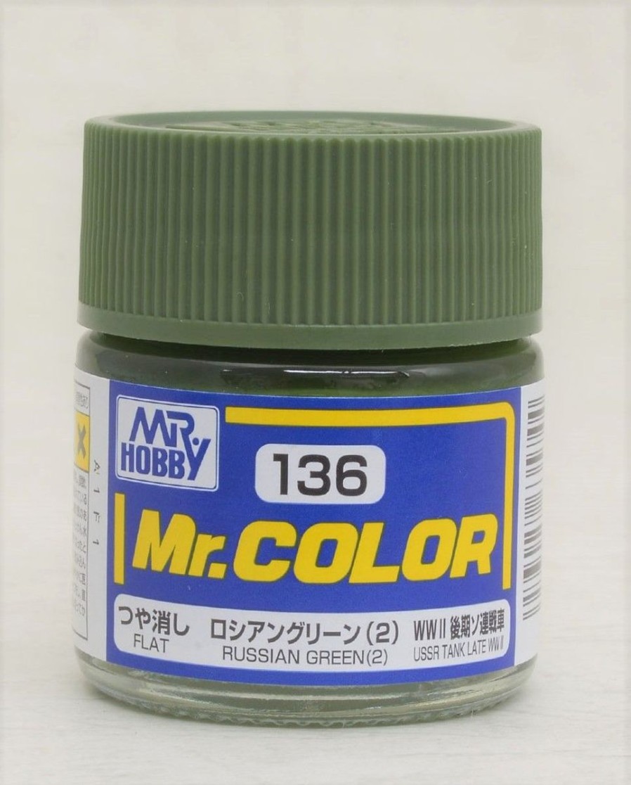 Hobby Supplies GSI | Mr Color Flat Russian Green (2)