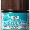 Hobby Supplies GSI | Aqueous Hobby Color Gloss Red Brown 10Ml Bottle