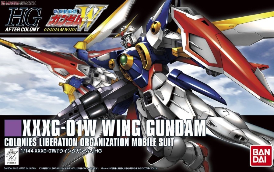 Hobby Bandai | Wing Gundam Hg 1/144 Scale Model Kit